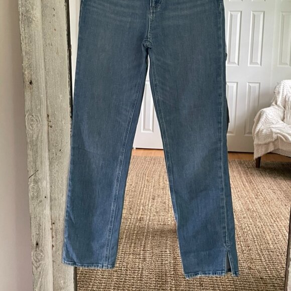 PAIGE Sarah High-Rise Straight-Leg Jeans - Picture 2 of 9